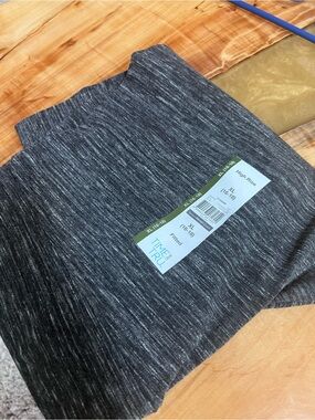 True & Co. Charcoal Heather Lounge Leggings